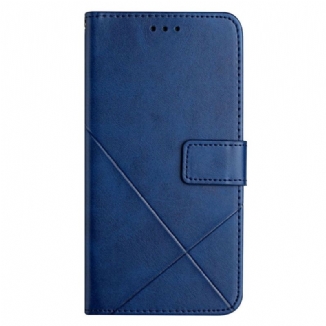 Housse Xiaomi Redmi 10C Style Cuir Géo X Design