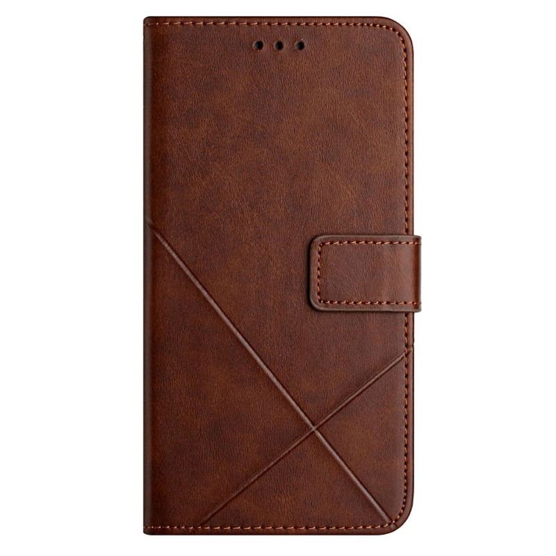 Housse Xiaomi Redmi 10C Style Cuir Géo X Design