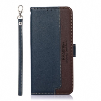 Housse Xiaomi Redmi 10C Style Litchi RFID KHAZNEH