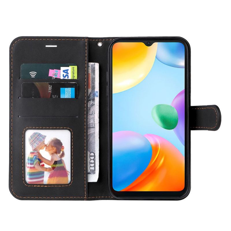 Housse Xiaomi Redmi 10C Tricolore à Lanière