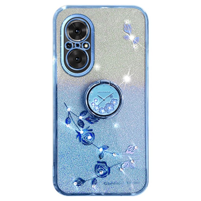 Coque Realme C67 Anneau-Support Strass