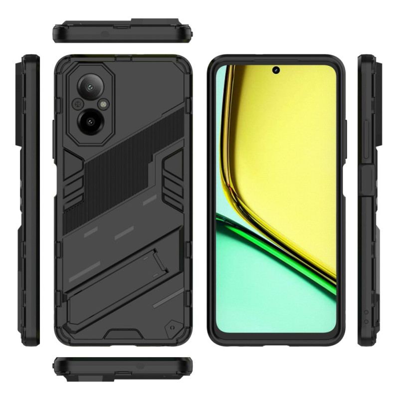 Coque Realme C67 Support Amovible Deux Positions Mains Libres