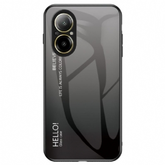 Coque Realme C67 Verre Trempé Hello