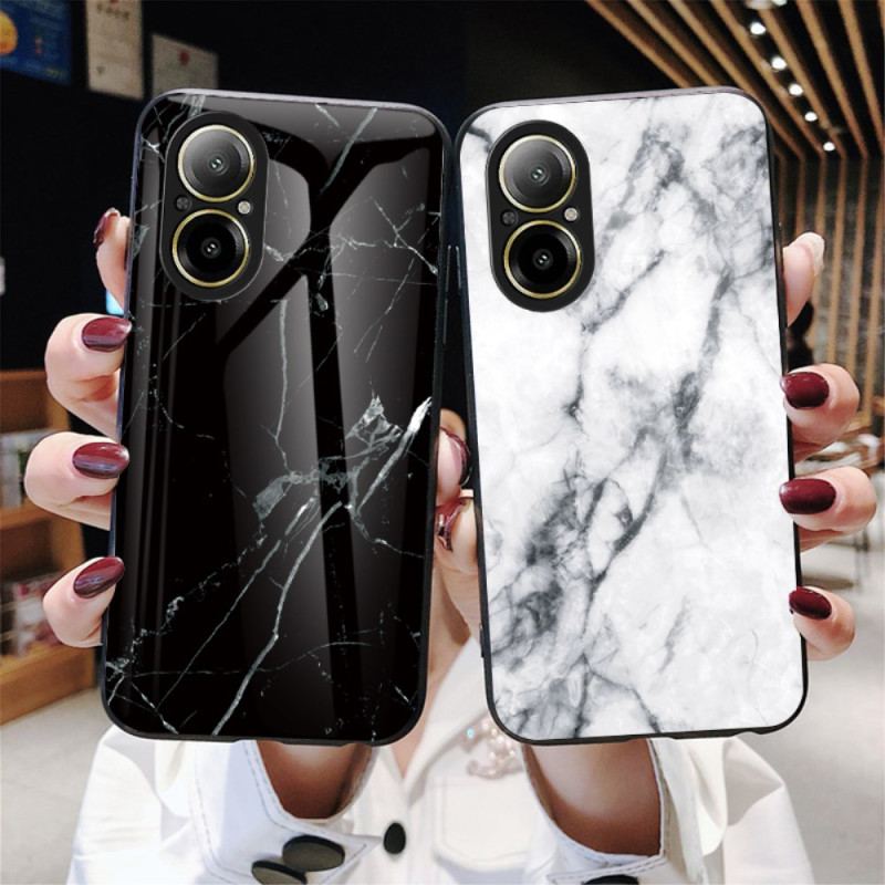 Coque Realme C67 Verre Trempé Motif Marbré