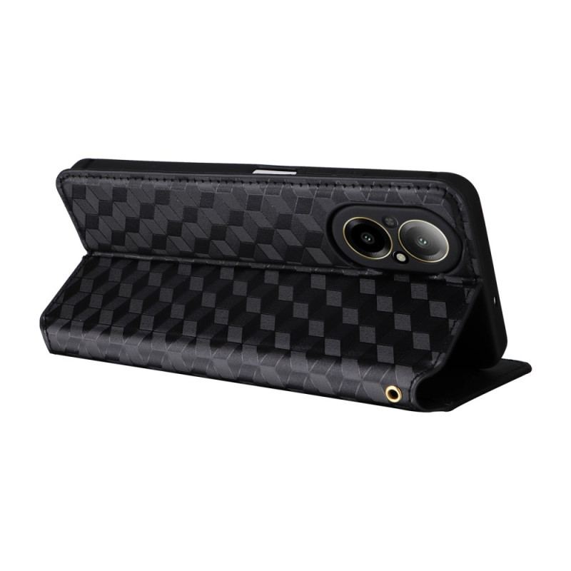 Flip Cover Realme C67 Losanges 3D