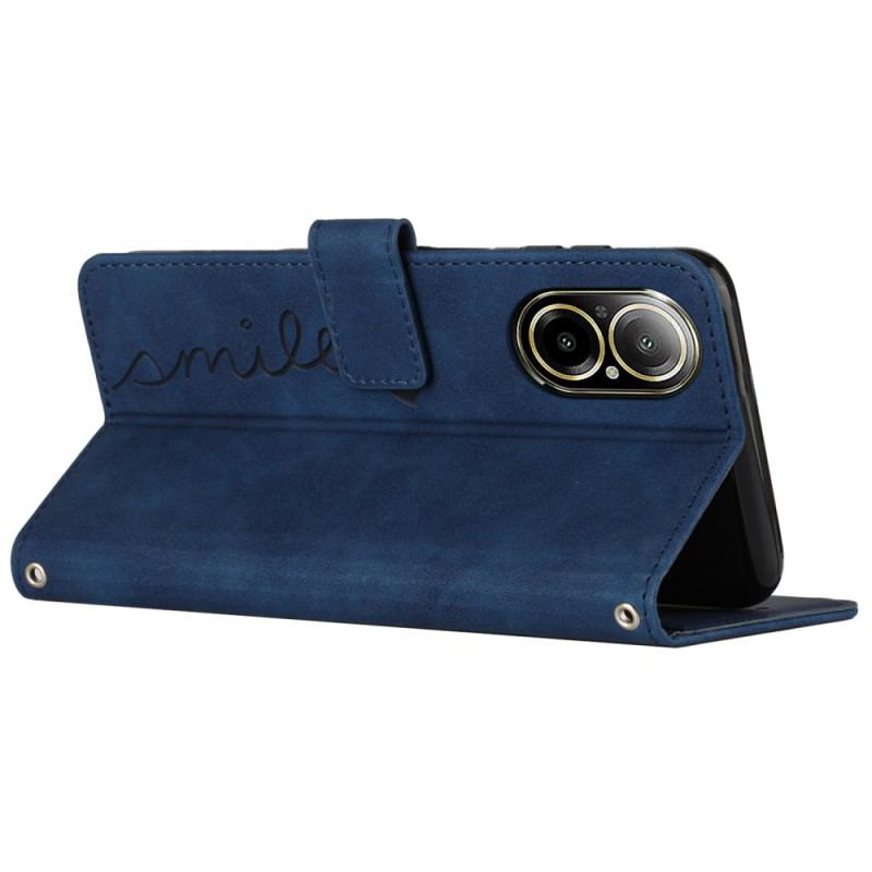 Housse Realme C67 Effet Daim Smile