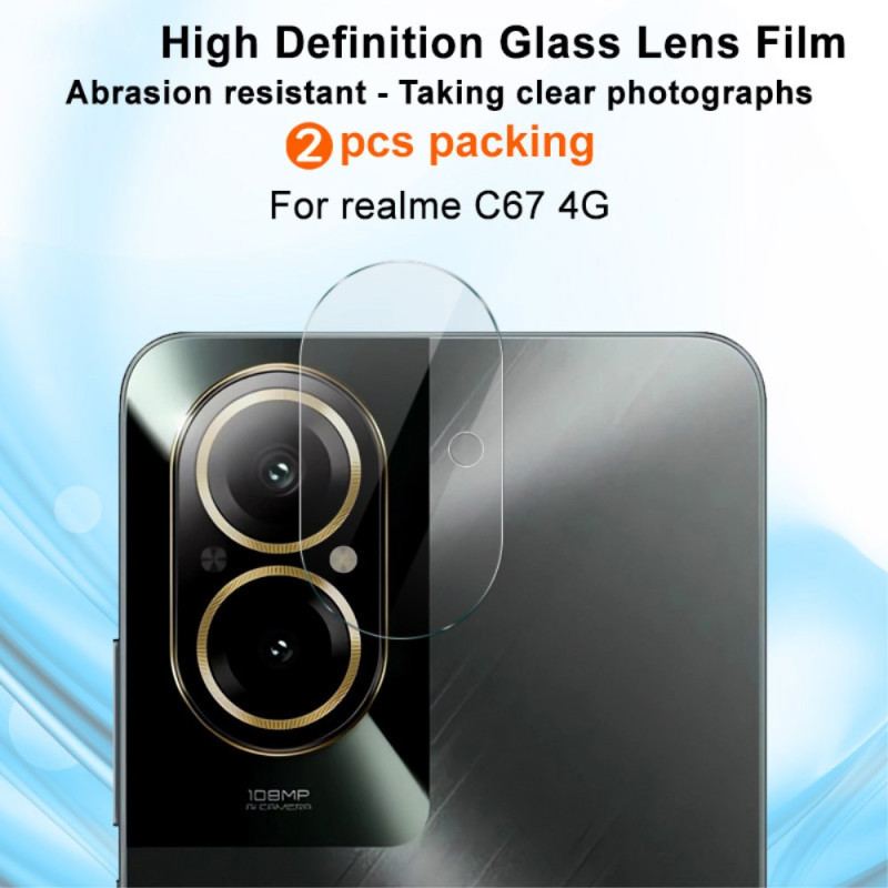 Lentille de Protection en Verre Trempé pour Realme C67 IMAK
