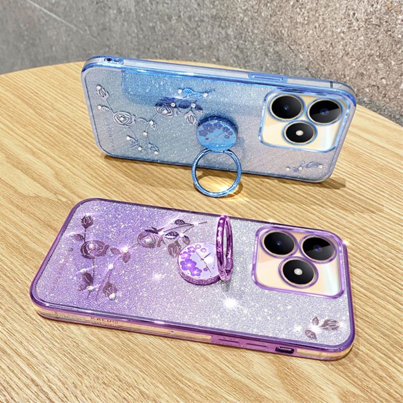 Coque Realme C53 / C51 Support Paillettes et Strass