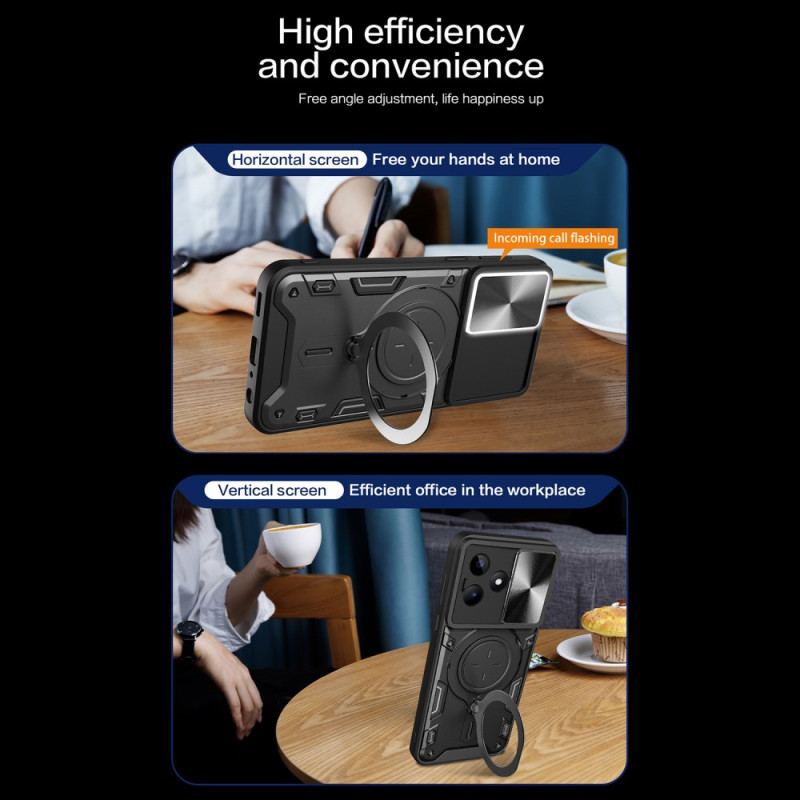 Coque Realme C53 / C51 Support Rotatif et Protection de Caméra