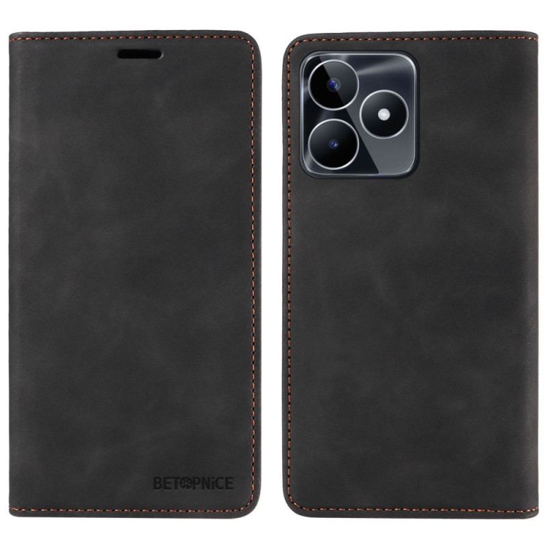 Flip Cover Realme C53 / C51 / Narzo N53 Blocage RFID BETOPNICE