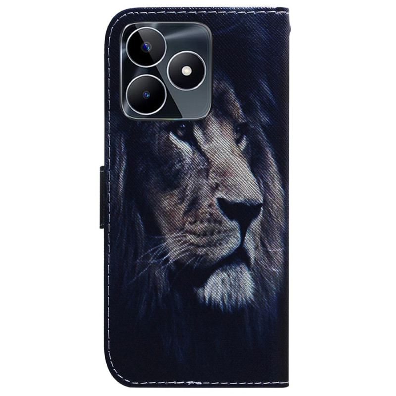 Housse Realme C53 / C51 Dreaming Lion