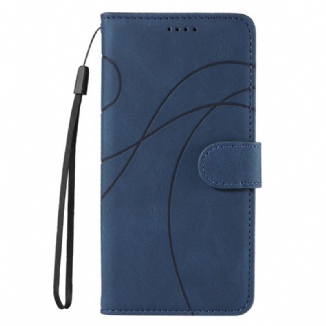 Housse Realme C53 / C51 Lignes Ondulées