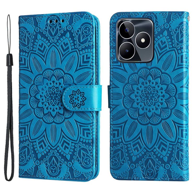 Housse Realme C53 / C51 Mandala à Lanière