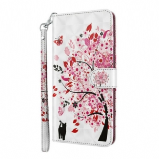 Housse Xiaomi Redmi 9T Arbre Rose