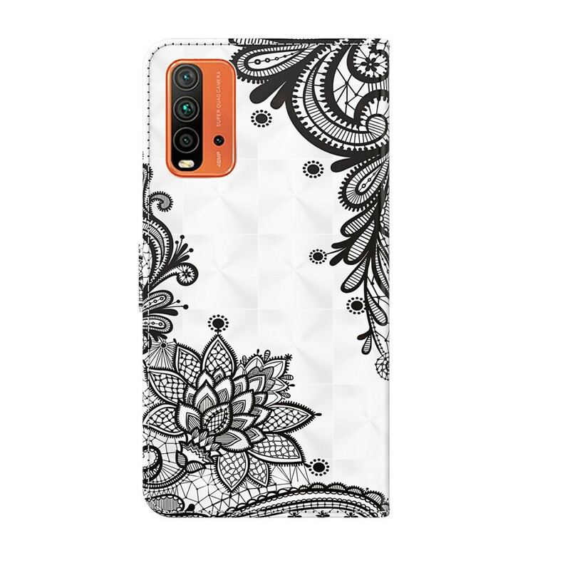 Housse Xiaomi Redmi 9T Chic Dentelle