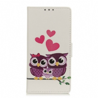 Housse Xiaomi Redmi 9T Couple de Hiboux
