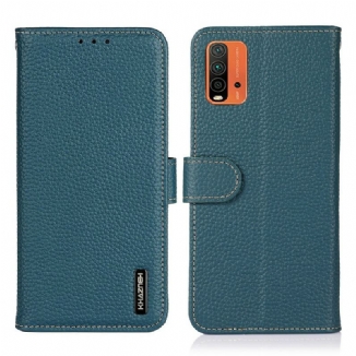 Housse Xiaomi Redmi 9T Cuir Litchi KHAZNEH