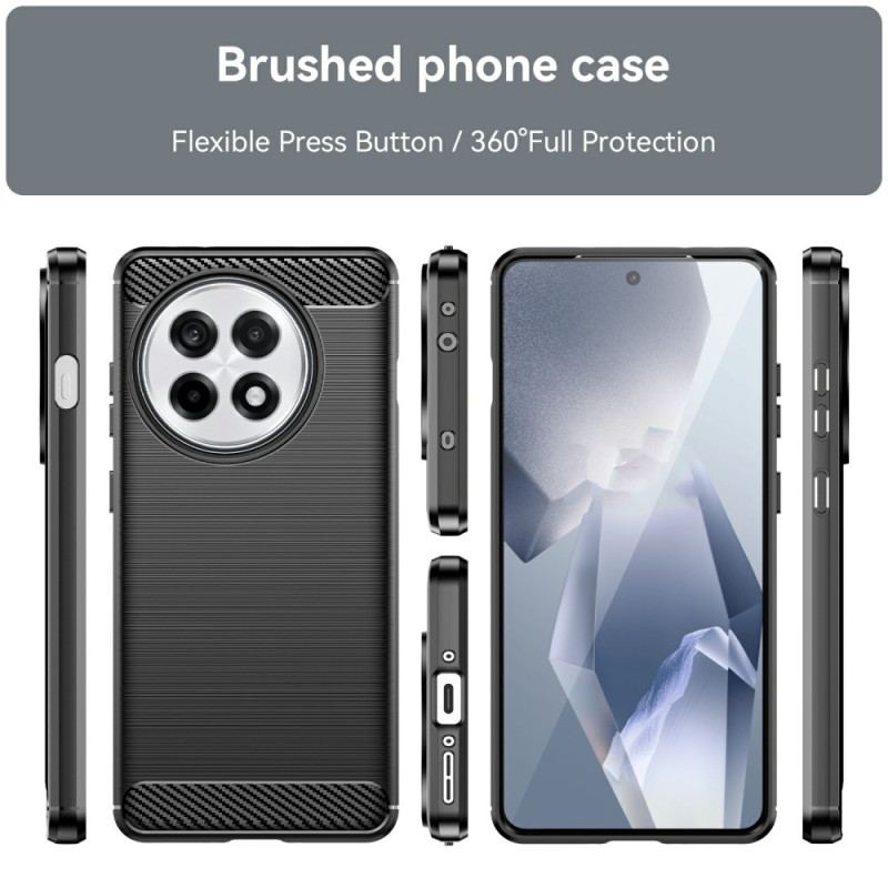 Coque OnePlus 13R Fibre Carbone Brossée
