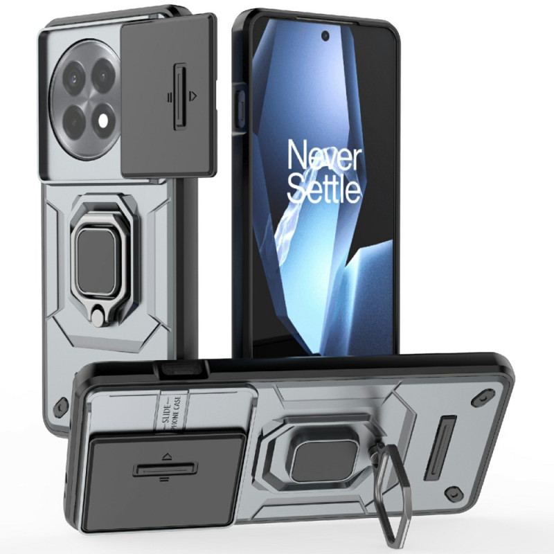 Coque OnePlus 13R Ring Résistante avec Protecteur Caméra