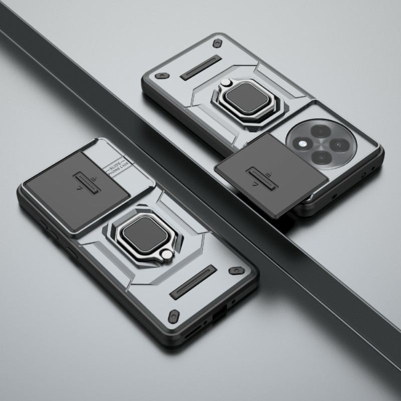 Coque OnePlus 13R Ring Résistante avec Protecteur Caméra