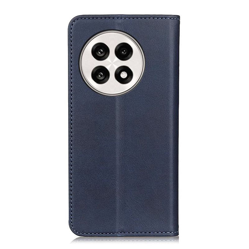 Flip Cover OnePlus 13R Cuir Fendu
