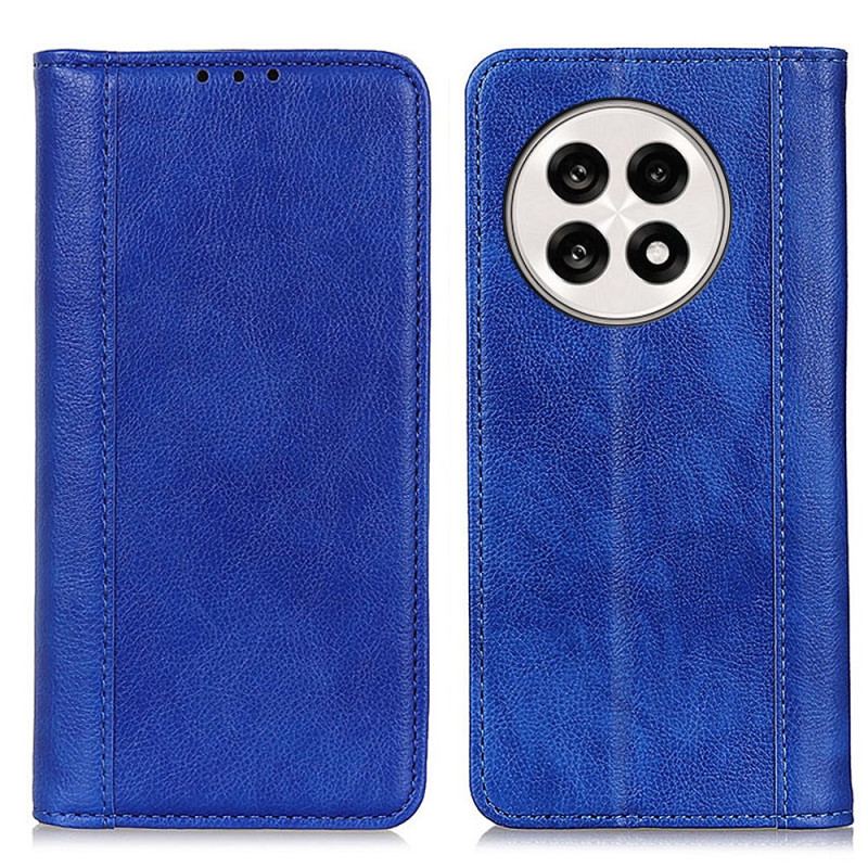 Flip Cover OnePlus 13R Cuir Fendu