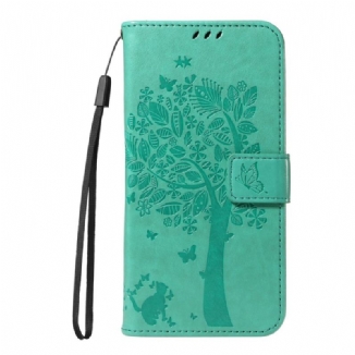 Housse OnePlus 13R Arbre et Chat