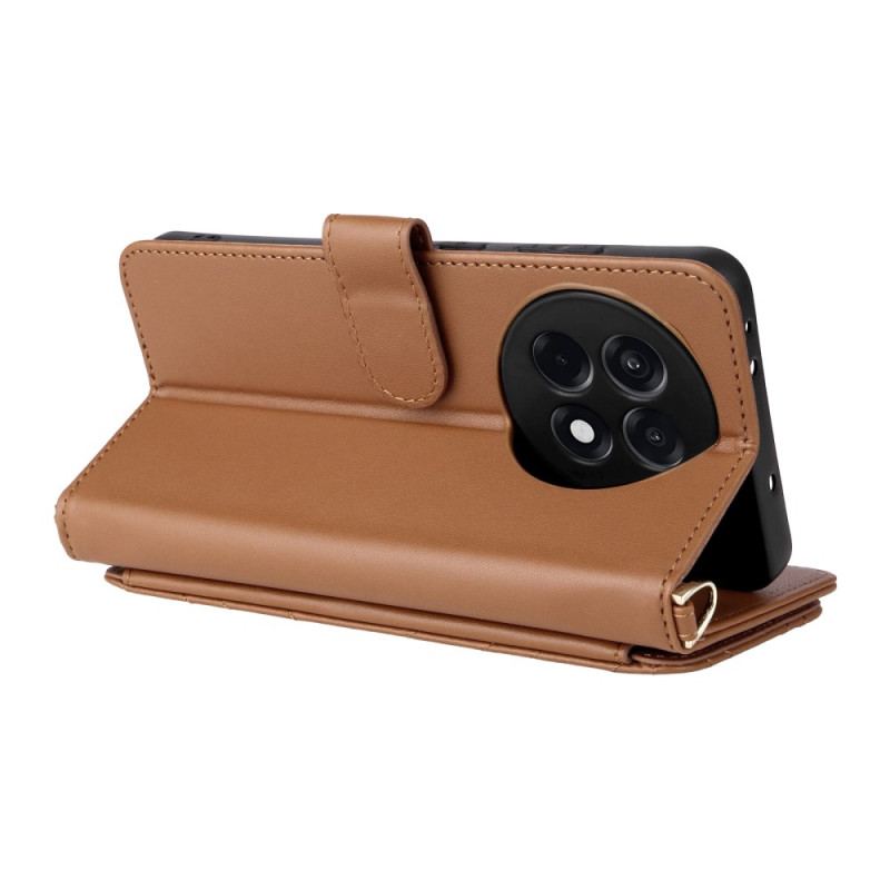 Housse OnePlus 13R Stylée avec Lanière et Bandoulière