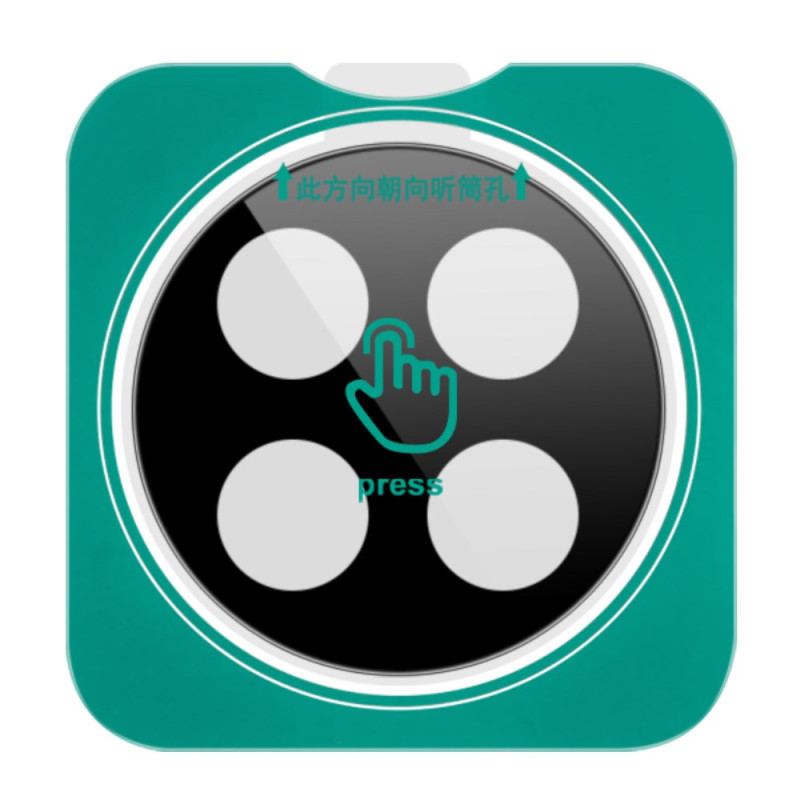 Lentille de Protection en Verre Trempé avec Cadre de ositionnement Automatique pour OnePlus 13R