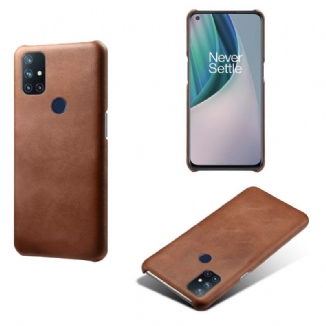 Coque OnePlus Nord N10 Effet Cuir KSQ