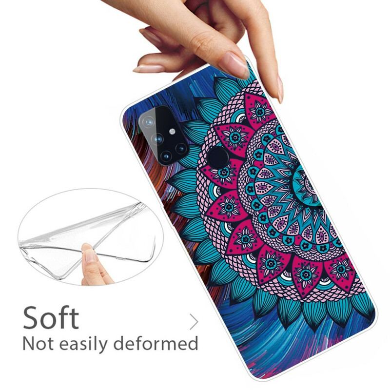 Coque OnePlus Nord N10 Mandala Coloré