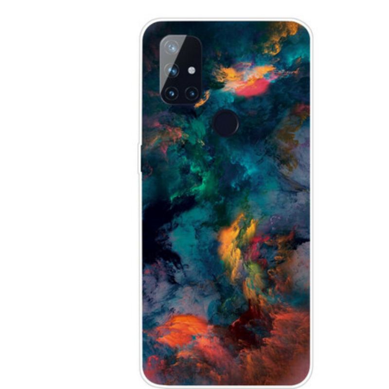 Coque OnePlus Nord N10 Nuages Colorés