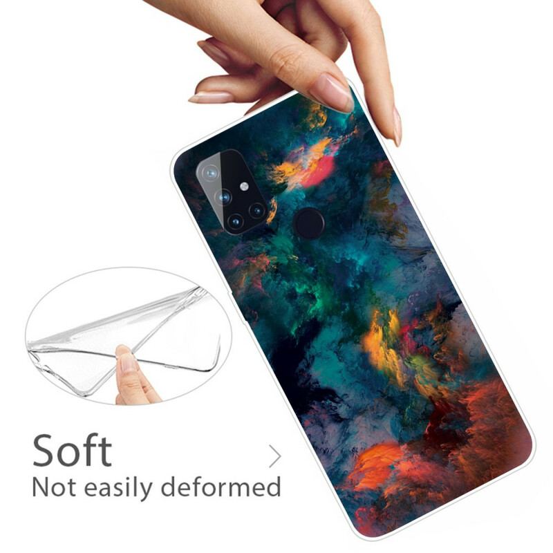 Coque OnePlus Nord N10 Nuages Colorés