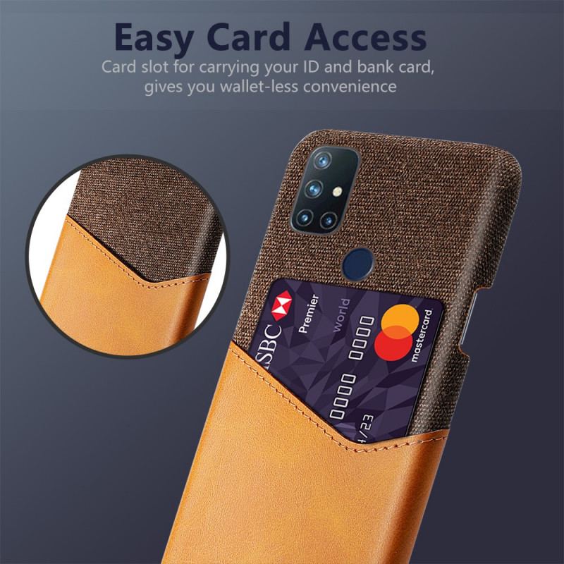 Coque OnePlus Nord N10 Porte-Carte KSQ