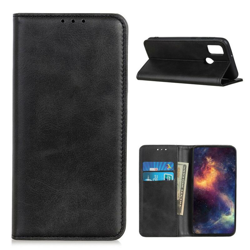 Flip Cover OnePlus Nord N10 Cuir Fendu