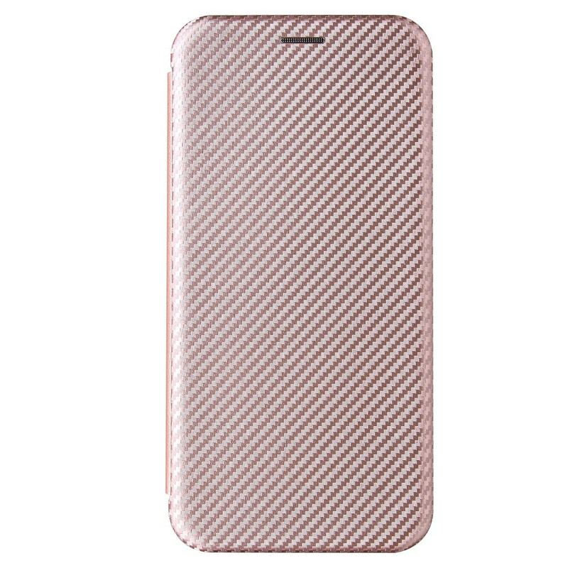 Flip Cover OnePlus Nord N10 Fibre Carbone