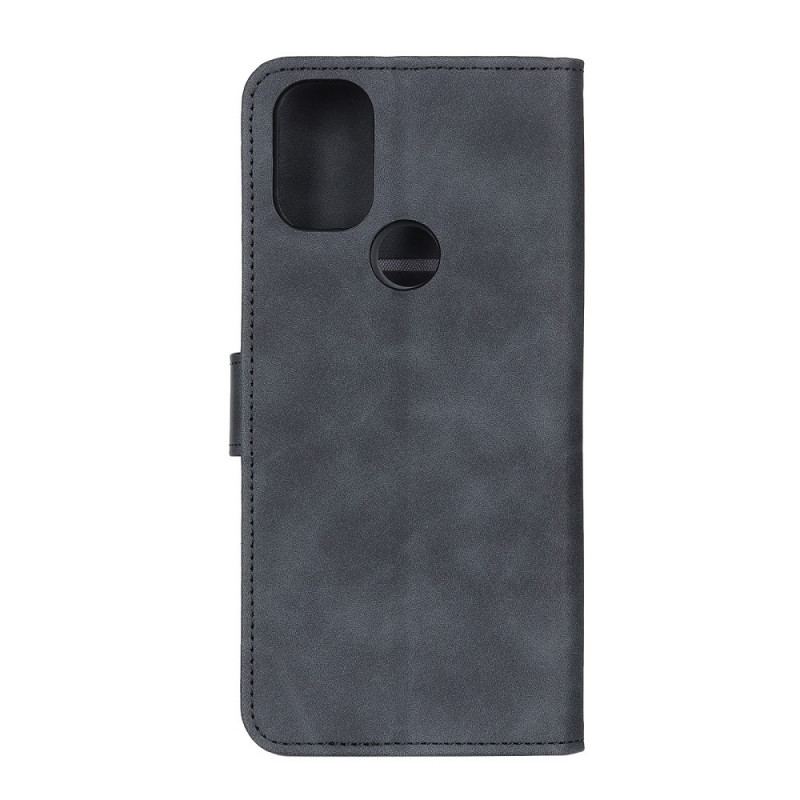 Housse OnePlus Nord N10 Effet Cuir Vintage KHAZNEH