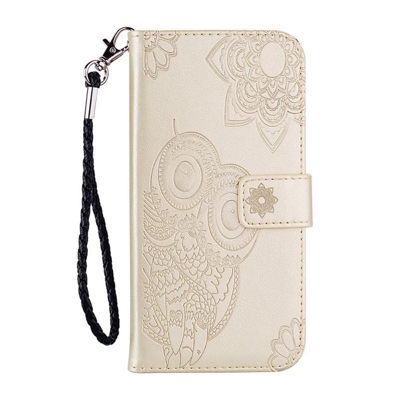 Housse OnePlus Nord N10 Hibou Mandala et Breloque