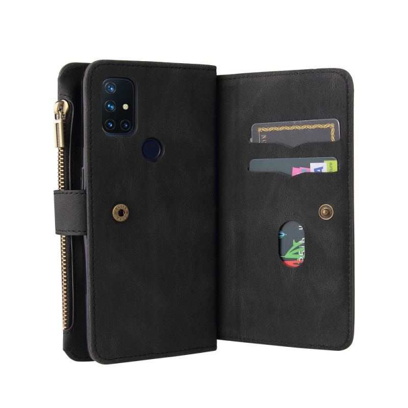 Housse OnePlus Nord N10 Multi-fonctions 10 Porte-Cartes