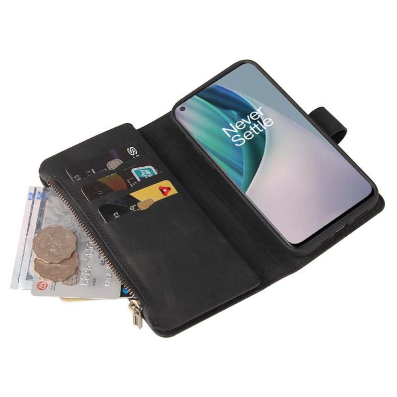 Housse OnePlus Nord N10 Multi-fonctions 10 Porte-Cartes
