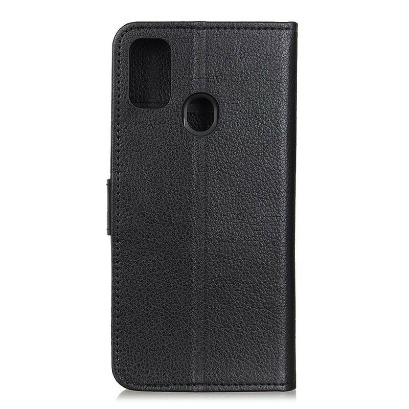 Housse OnePlus Nord N10 Traditionnellement Litchi