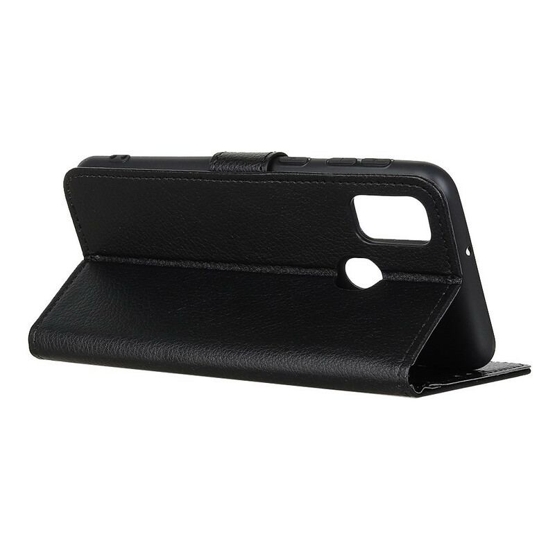 Housse OnePlus Nord N10 Traditionnellement Litchi