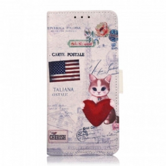 Housse Google Pixel 6A Chat Voyageur