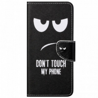 Housse Google Pixel 6A Don't Touch my phone