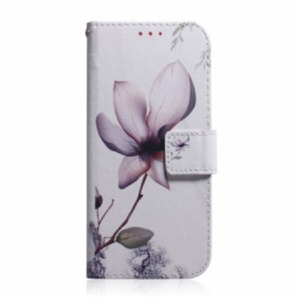 Housse Google Pixel 6A Fleur Rose
