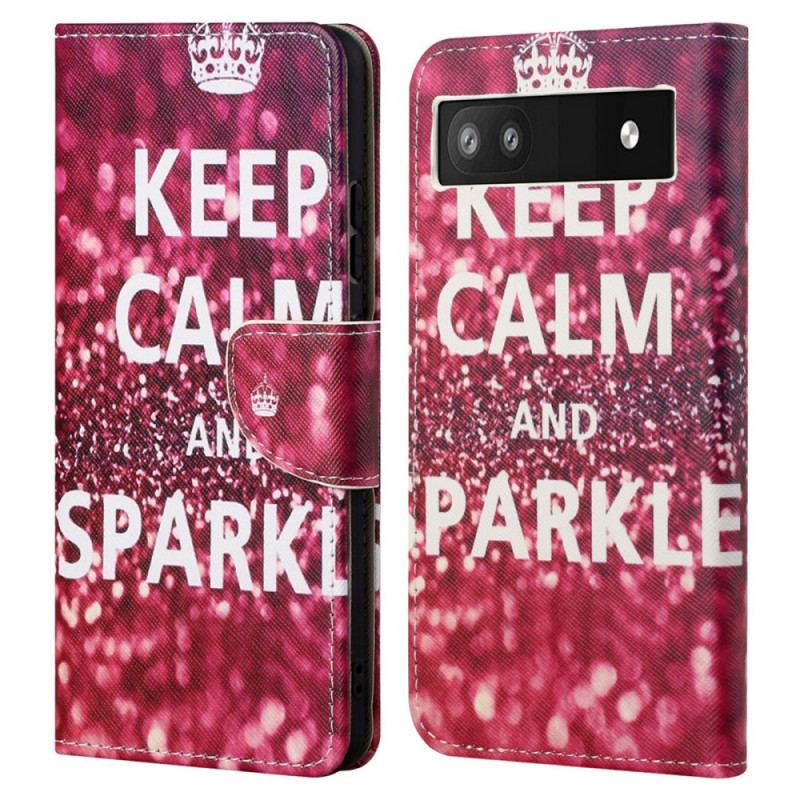 Housse Google Pixel 6A Keep Calm