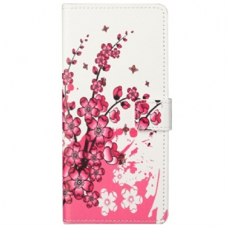 Housse Google Pixel 6A Tropical Flowers