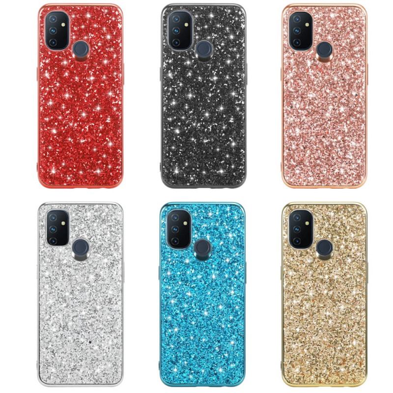 Coque OnePlus Nord N100 Hybride Paillettes
