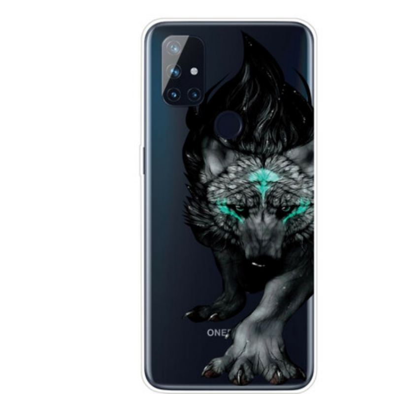 Coque OnePlus Nord N100 Loup Graphique