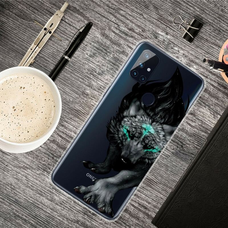 Coque OnePlus Nord N100 Loup Graphique